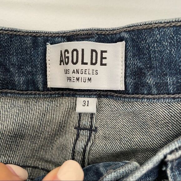 Agolde Blade Skinny Jeans in Sonic - Picture 7 of 8